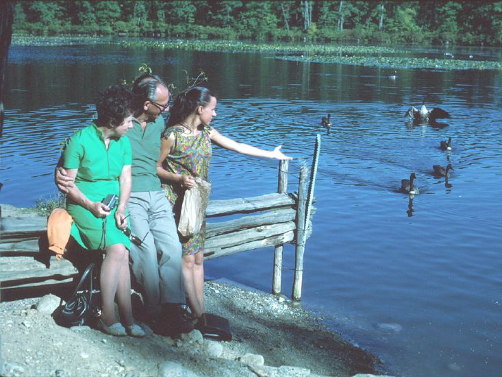  Wendy's parents and ducks